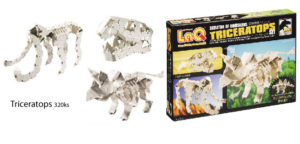 LaQ Skeleton of Dinosaur Triceratops