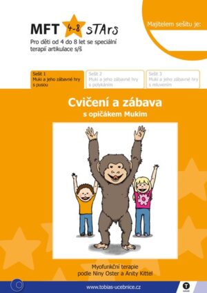 Muki a jeho zábavné hry s pusou - sešit 1