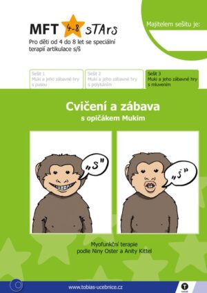 Muki a jeho zábavné hry s mluvením - sešit 3